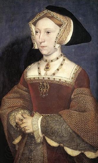 Hans holbein the younger Jane Seymour Norge oil painting art